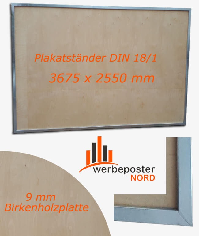 Werbe‑Plakatwand 18/1 (Stand) – großflächige Werbung mit maximaler Wirkung – Bild 2