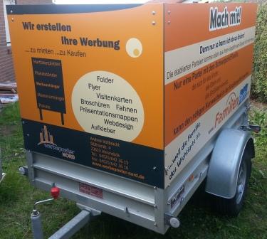 PKW‑Werbeanhänger 750 kg – mobile Werbung mit maximaler Reichweite